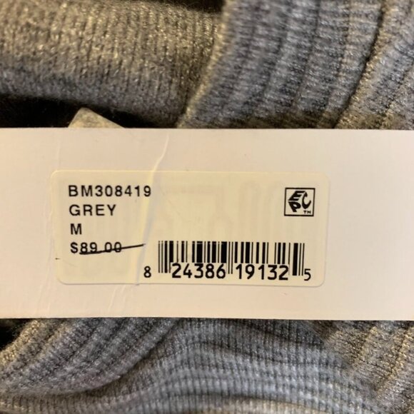 Steve Madden Women's Chevron Ribbed Rayon Crew Neck Long Sleeve Dress Size M NWT - Picture 8 of 15